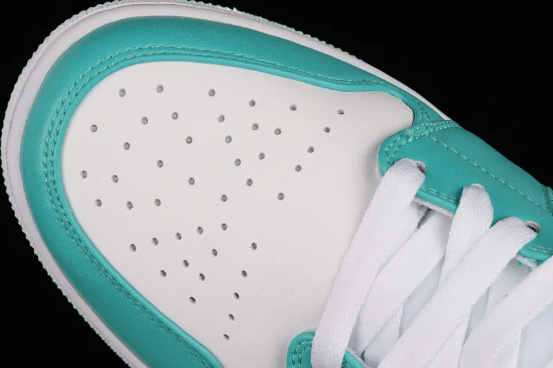 All categories Air Jordan Jordan series basketball shoes Air Jordan 1 Mid Air Jordan 1 Mid SE "Marine Green" AJ1 Joe 1 white cyan Zhongbang basketball shoes DV2229-300